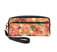 Pesca deliziosa, Borsa per il trucco Borsa per cosmetici Borsa da viaggio portatile da toilette Astuccio in pelle per donne e ragazze