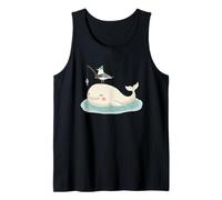 Pesca di gabbiani dalla Balena - Umorismo scandinavo Canotta