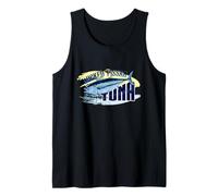 Pesca di tonno Rosso Vintage New England Fisherman Boston Canotta