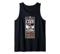 Pesca e American Hairless Terrier Canotta