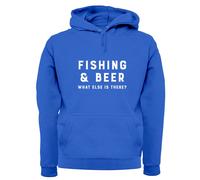 Pesca E Birra What Else È There? - Adulti Felpa con Cappuccio/Maglione - Asta