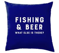 Pesca E Birra What Else Is Ci? - Cuscino - con la Lenza Asta Equipment