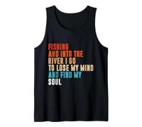 Pesca e nel Fiume vado a Perdere la Testa e Trovare Il Mio Canotta