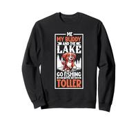 Pesca e Nova Scotia Duck Tolling Retriever Felpa