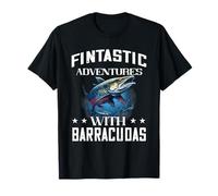 Pesca Fantastica Avventura Barracuda Fish Lover Barracuda Maglietta
