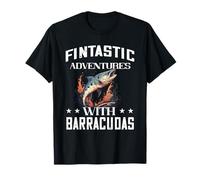 Pesca Fantastica Avventura Barracuda Fish Lover Barracuda Maglietta
