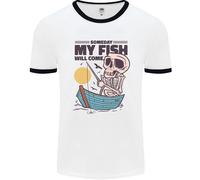 Pesca il Mio Pesce Will Come Divertente Pescatore Uomo Ringer