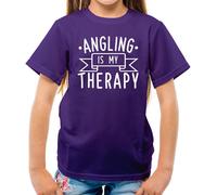 Pesca Is My Therapy - T-Shirt - Pescatore Pesce Pesca Equipment Funny