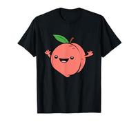Pesca Kawaii Carino Pesca Frutta Amore Pesche Maglietta