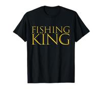 Pesca King Deep Ocean Pesca papà Padri Giorno Fisher Maglietta