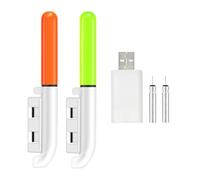 Pesca Luce Bastone Rod LED CR425 3.6V Batteria Al Litio Carica Luminosa Lampada USB Affrontare Fluorescente Kit Luminoso T U2M3 Pesca Notte