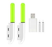 Pesca Luce Bastone Rod LED CR425 3.6V Batteria Al Litio USB Ricarica Kit Pesca Strumento Notte Attrezzatura Notturna Lampada Luminosa Fluorescente