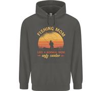 Pesca Mamma Like A Normale But Cooler Bambini Felpa con Cappuccio