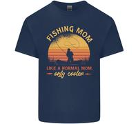 Pesca Mamma Like A Normale But Cooler T-Shirt Ragazzi Ragazze