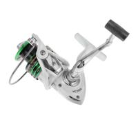 Pesca Metallico Hc5000 Bianco per Fiume e Laghetto | Costruzione Interamente in Metallo, Tecnologia Forgiata a Freddo, Impugnatura Confortevole,