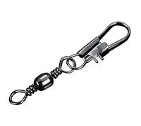 Pesca Offset Jig 100 PCS Connettore da pesca Asta di collegamento anello solido fibbia connettore clip in acciaio inossidabile Amo da pesca Interlock Set di ami da pesca portatili (dimensioni: 9 #) ()