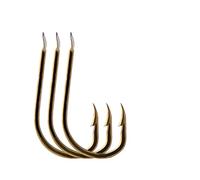Pesca offset Jig 100pcs in acciaio ad alto tenore di carbonio amo da pesca 1#-10# gancio singolo flattde rotondo piegato ganci oro ganci portatili set di ami da pesca (colore: taglia 9, dimensioni