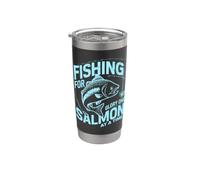 Pesca per Glory One Salmone alla volta Pesca al salmone Bicchiere termico in acciaio inox doppia parete