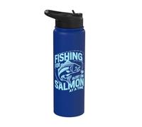 Pesca per Glory One Salmone alla volta Pesca al salmone Stainless Steel Insulated Water Bottle