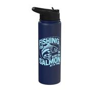 Pesca per Glory One Salmone alla volta Pesca al salmone Stainless Steel Insulated Water Bottle