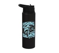 Pesca per Glory One Salmone alla volta Pesca al salmone Stainless Steel Insulated Water Bottle