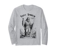 Pesca Pesca Patrono Sant'Andrea Divertente Pesce Cattura Maglia a Manica