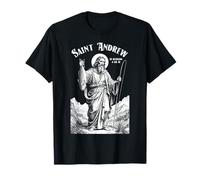 Pesca Pesca Patrono Sant'Andrea Divertente Pesce Cattura Maglietta