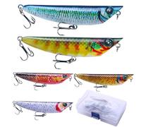 Pesca Pesca Pesca Swimbait Pesce Duro Swimbait Baces a flusso lento, esche di Pesce realistiche per la Trota di acqua salata flussi d'acqua Dolce Salmone di croste