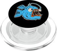 Pesca pescatore di acque profonde pesce lanterna PopSockets PopGrip per MagSafe