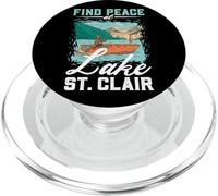 Pesca sul lago St Clair PopSockets PopGrip per MagSafe