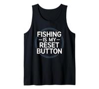 Pesca Terapia Zen Angler Salute Mentale Calma Consapevolezza Canotta