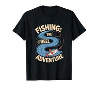 Pesca The Reel Adventure Outdoors Motivo Cattura Maglietta