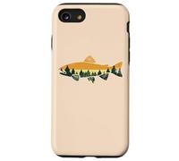 Pesca Trota Pesci Alberi Bass Pescatore Pescatore Uomini Donne Bambino Custodia per iPhone SE (2020) / 7/8