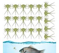 Pesca Volante per Trote, Esche Morbide, Legame Mosca Realistico 20X | Esche per La Pesca A Mosca Componenti del Corpo Ninfe, Esche Di Pesca Alla Trota A Mano per Salmone, L