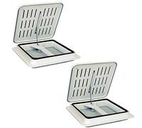 Pescaplanet Kit composto da Due Oblo 40X40 con Zanzariera TF 40 per il tuo Camper