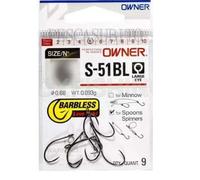 pescasubito Ami Senza Ardiglione per Spoon Trota Ondulanti da Pesca Owner S-51BL Spinning (6)