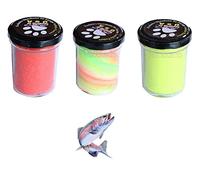 Pescasubito.com Kit 3 pastelle da Pesca Trota Lago Pasta Esca per trote con feromoni Gara