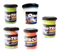 Pescasubito.com Kit 5 Paste Affondanti Trote Colori Mix Pastella Trota Pastina Pasta Esca
