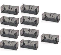 Pescasubito.com Stock 10 Nasse Trappole Inganno Pesca Pesci Gamberi Seppie Granchi Nassa Mare