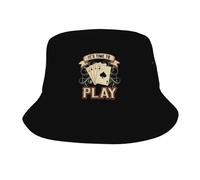 Pescatore cap Cards Card Playing Day Poker Bucket Hat Uomo Donna Moda Estate Outdoor Sun Game Players PLeisure Regali Sportivi