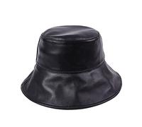 Pescatore Cappello Femmina Autunno Spettacolo Viso Piccolo Nero Protezione Solare Coreana della Versione Coreana Invernale Selvaggio Cappello in Giacca Cappello(Classic Black)