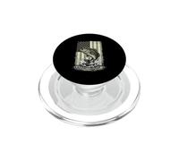 Pescatore patriottico della trotta larga che pesca bandiera americana PopSockets PopGrip per MagSafe