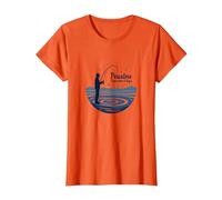 Pescatore: Sussurratore di Acque Maglietta, Donna, Arancio, S