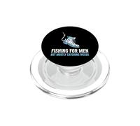 Pescatori che pescano per le date che catturano le erbacce PopSockets PopGrip per MagSafe