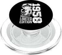 Pescatori Compleanno nata nel 1958 Pescare Accessori Pescare PopSockets PopGrip per MagSafe