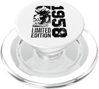 Pescatori Compleanno nata nel 1958 Pescare Accessori Pescare PopSockets PopGrip per MagSafe