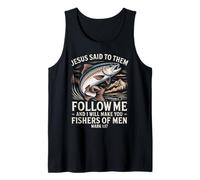 Pescatori di Uomini Christian Mark 1:17 Versetto della Bibbia Canotta