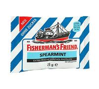 Pescatori Friend Spearmint senza zucchero Pastiglie 25 G Pastiglie