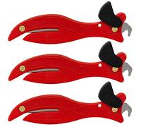 Pesce 200 originale Enclosed Blade Safety box cutter, rosso