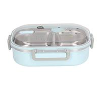 Pesce Azzurro Lunch Box Compartment Liner Container per Studenti e Bambini in Acciaio Inossidabile